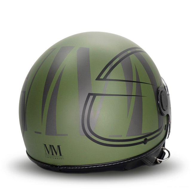 Capacete elegante em Green MM MILD MM Independente