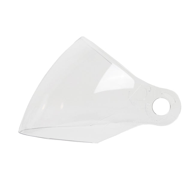 Visor transparente alongado para capacete independente de jet mm