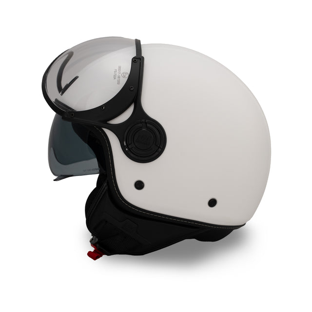 Casco Jet A-Ventura Bianco Monocromo