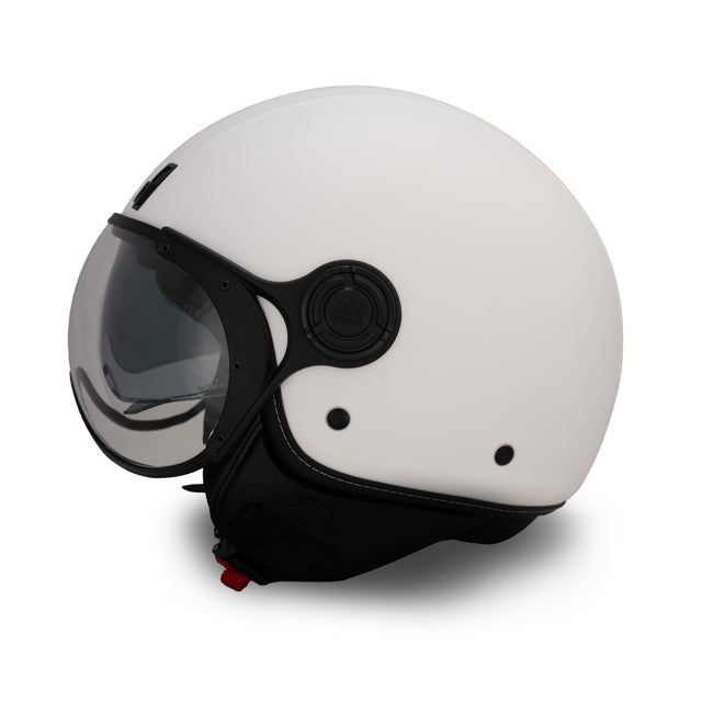 Casco Jet A-Ventura Bianco Monocromo