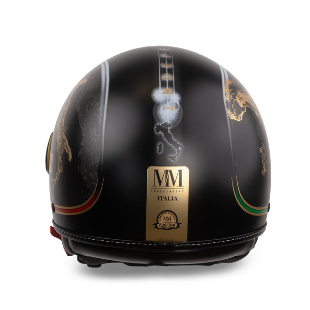 Capacete Itália Abissa Black MM Independente