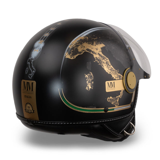 Capacete Itália Abissa Black MM Independente