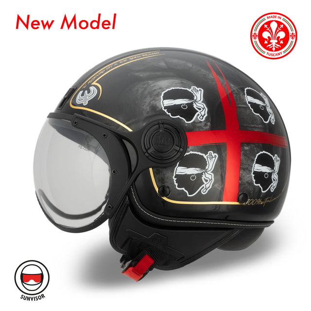 Capacete sardínio negro MM Independent Limited Edition