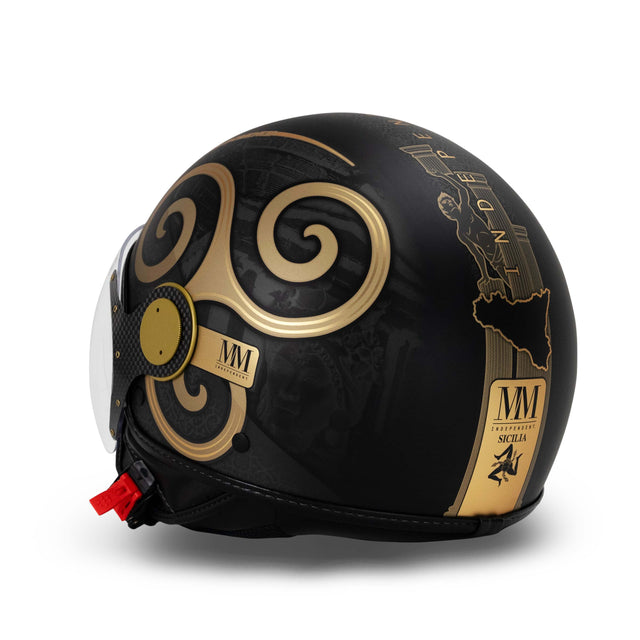 Sicília Capacete TRINACRIA 2.0 Black Limited Edition MM Independent
