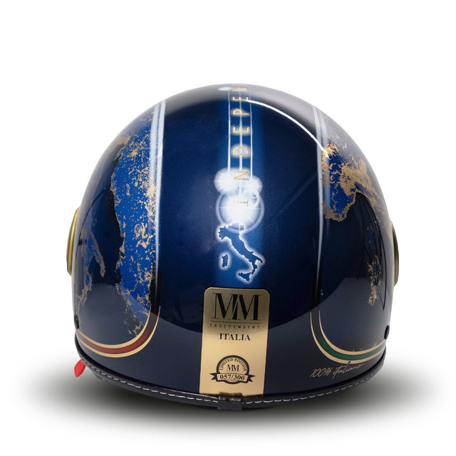 Casco Italia Blu Galassia MM Independente