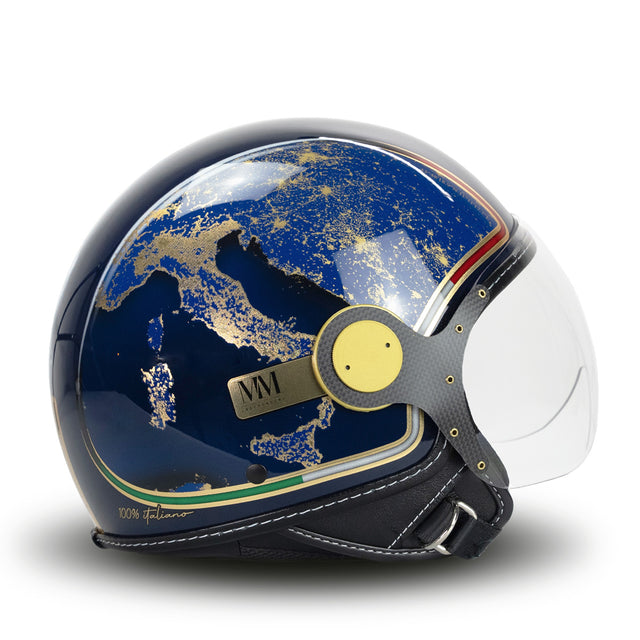 Casco Italia Blu Galassia MM Independente