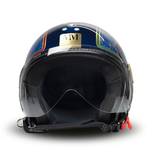 Casco Italia Blu Galassia MM Independente