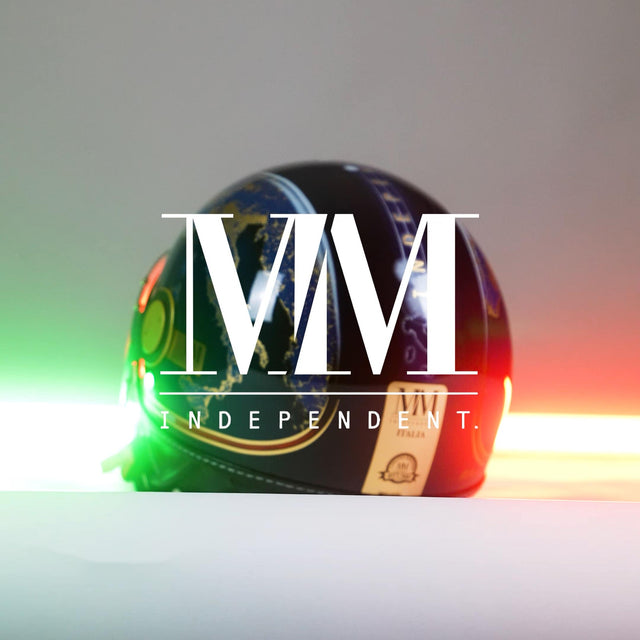 Casco Italia Blu Galassia MM Independente