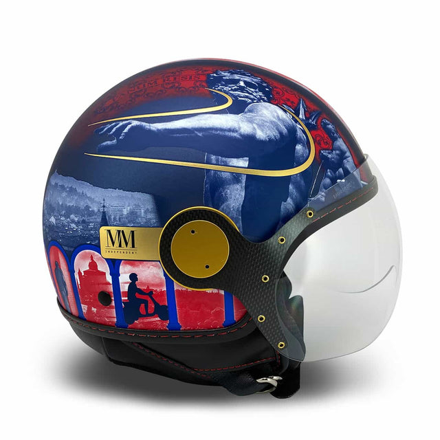 Capacete independente de edição limitada de Bologna MM