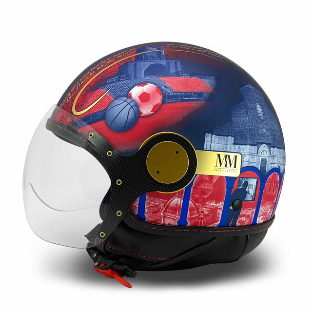 Capacete independente de edição limitada de Bologna MM