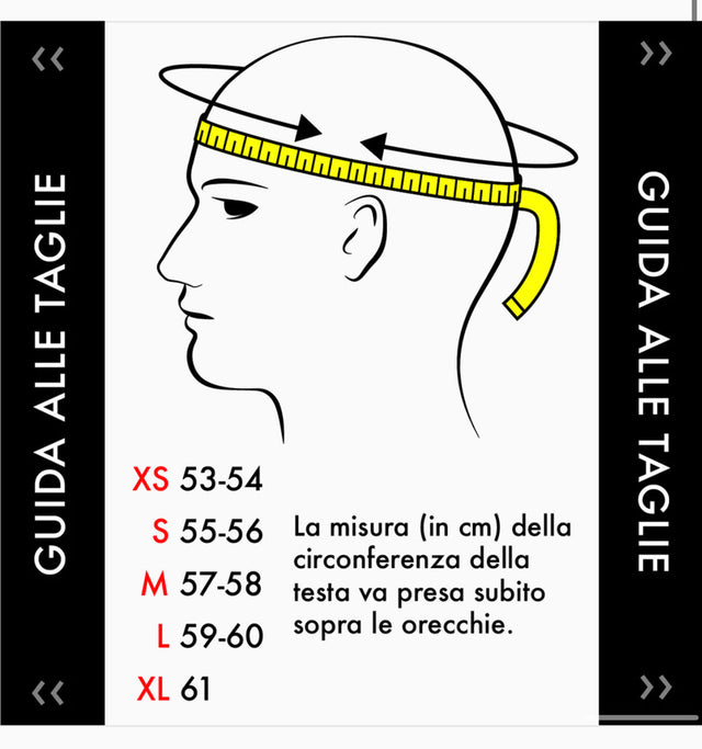 Casco Italia Bianco Orizzonte