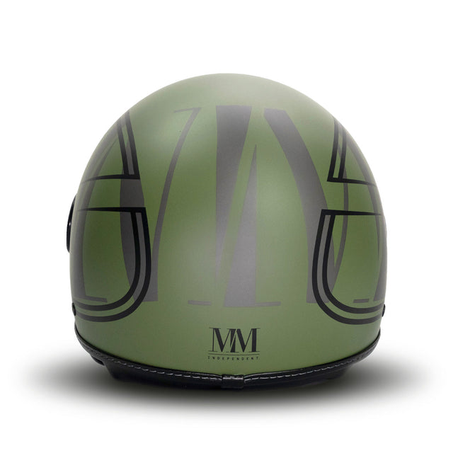 Capacete elegante em Green MM MILD MM Independente