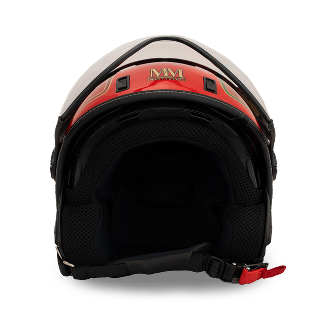 Casco Italia Rosso Eclissi