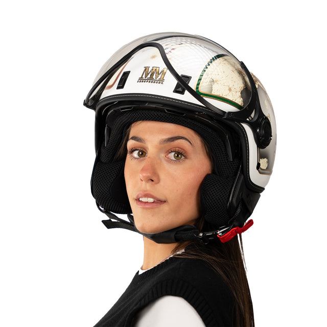 Casco Italia Bianco Orizzonte