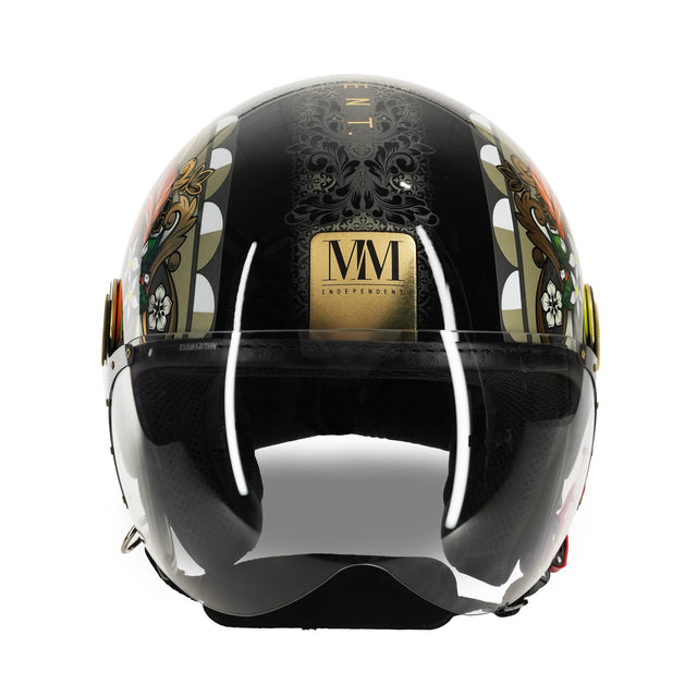 Casco Sicilia Magnolia Nero Lucido Limited Edition
