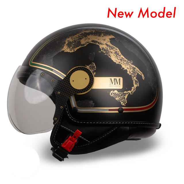 Capacete Itália Abissa Black MM Independente